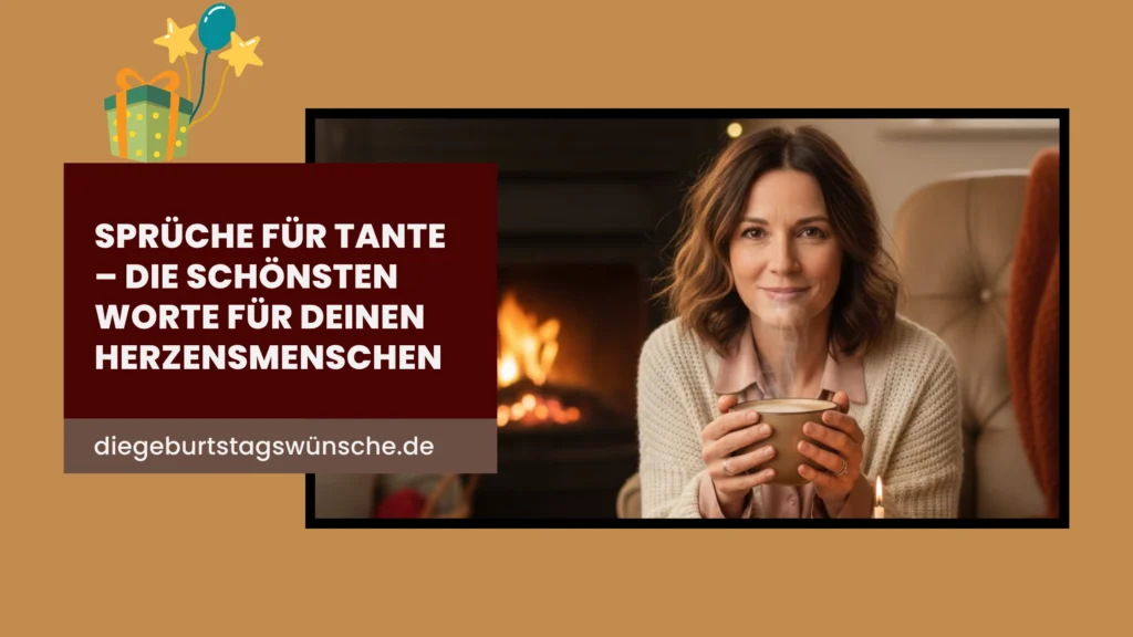 Sprüche für Tante – Die schönsten Worte für deinen Herzensmenschen