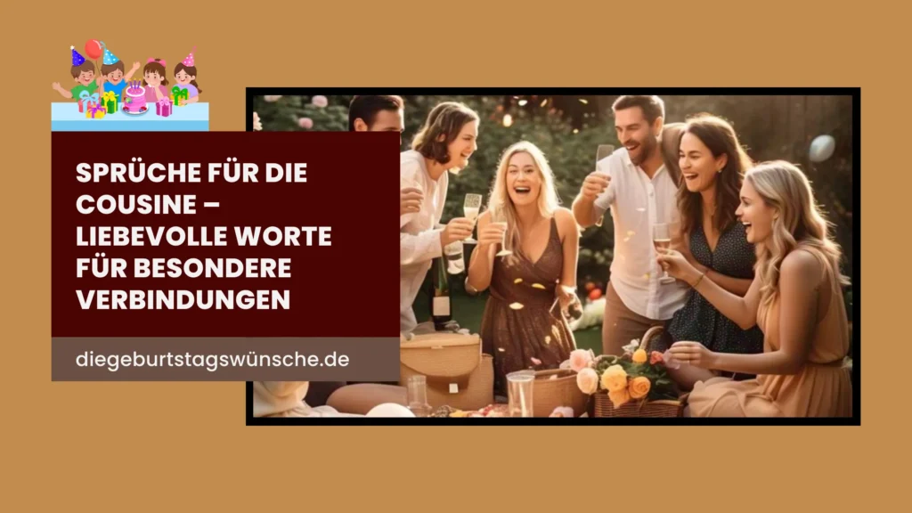 Sprüche für die Cousine – Liebevolle Worte für besondere Verbindungen