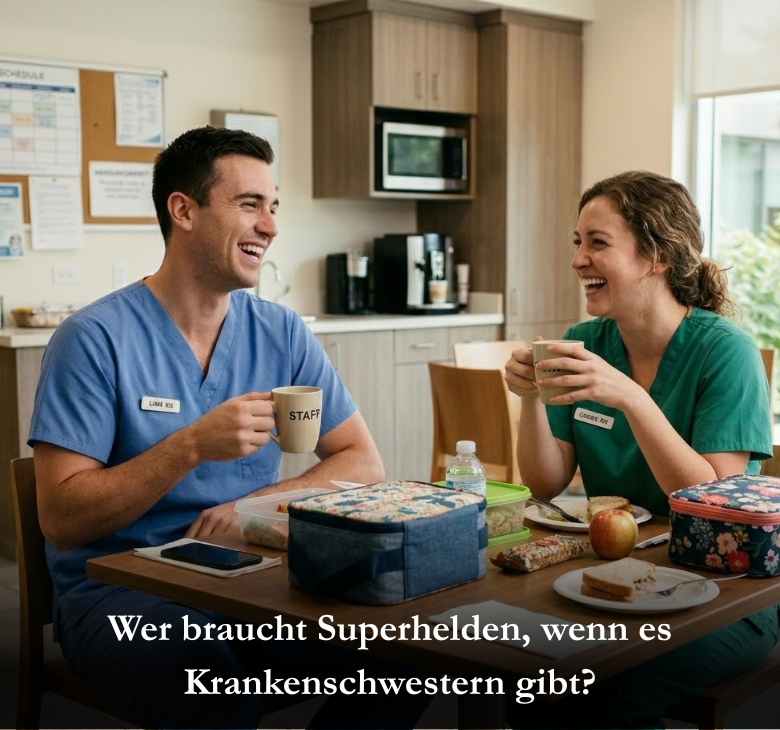 Wer braucht Superhelden, wenn es Krankenschwestern gibt