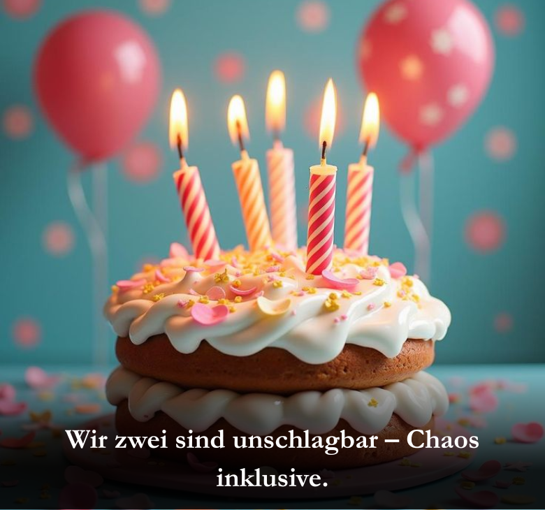 Wir zwei sind unschlagbar – Chaos inklusive