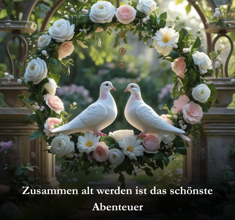 Zusammen alt werden ist das schönste Abenteuer