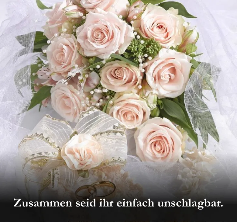 Zusammen seid ihr einfach unschlagbar.