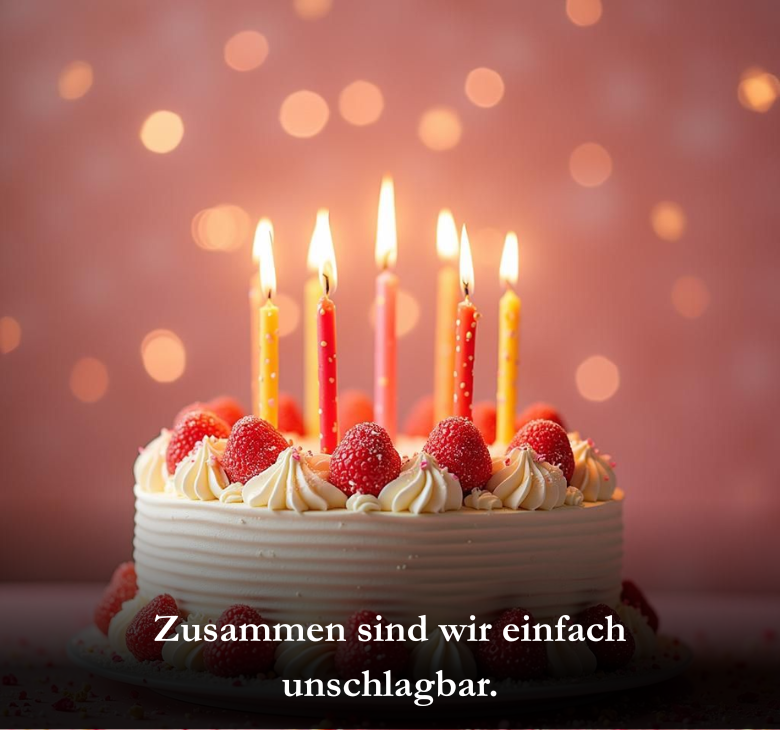 Zusammen sind wir einfach unschlagbar