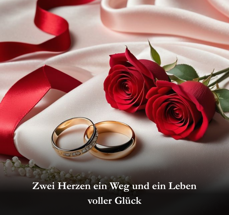 Zwei Herzen ein Weg und ein Leben voller Glück