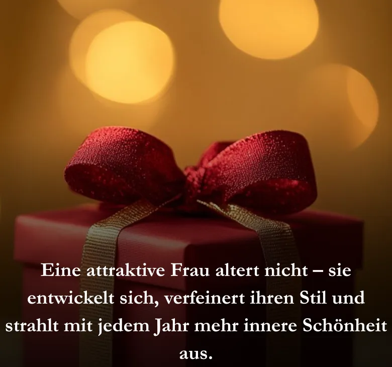 Eine attraktive Frau altert nicht – sie entwickelt sich, verfeinert ihren Stil und strahlt mit jedem Jahr mehr innere Schönheit aus.