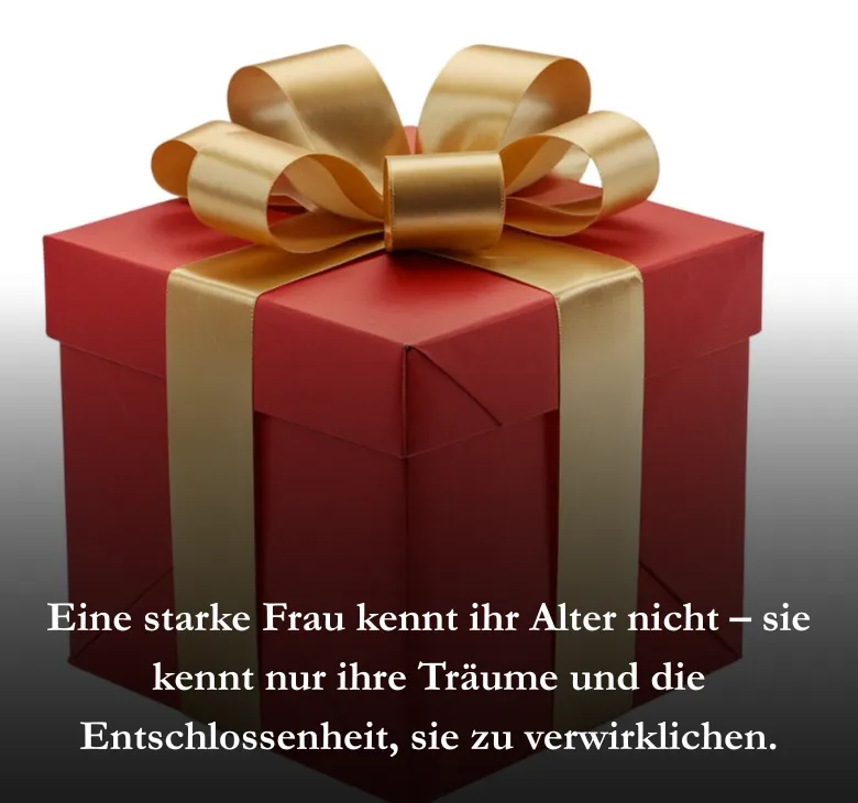 Eine starke Frau kennt ihr Alter nicht – sie kennt nur ihre Träume und die Entschlossenheit, sie zu verwirklichen.