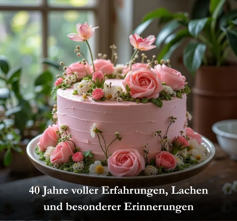 40 Jahre voller Erfahrungen, Lachen und besonderer Erinnerungen