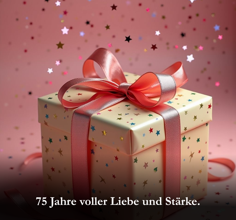 75 Jahre voller Liebe und Stärke