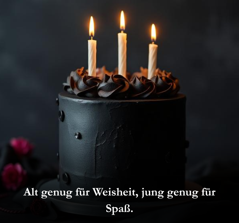 Alt genug für Weisheit, jung genug für Spaß