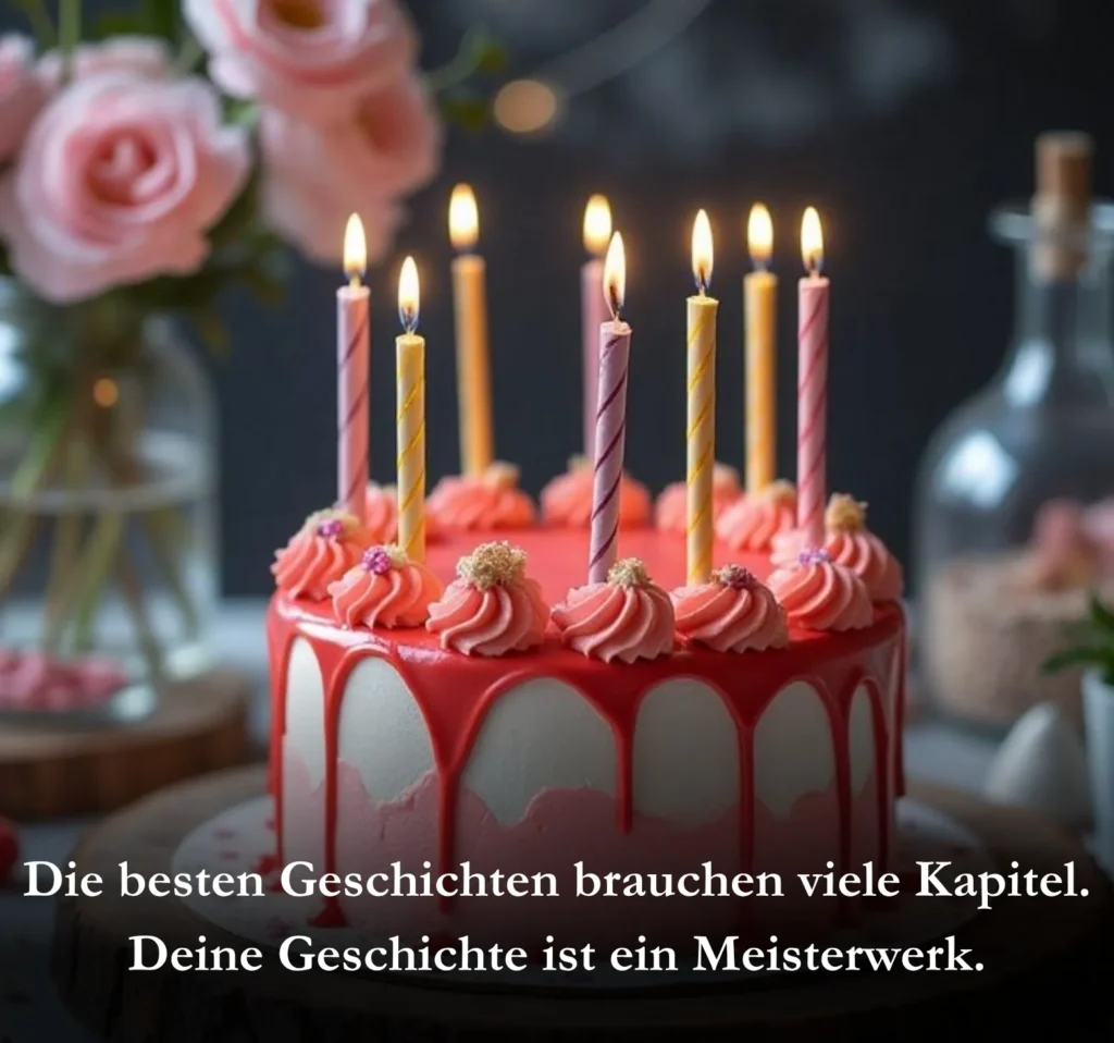 Die besten Geschichten brauchen viele Kapitel. Deine Geschichte ist ein Meisterwerk.
