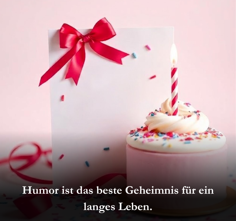 Humor ist das beste Geheimnis für ein langes Leben