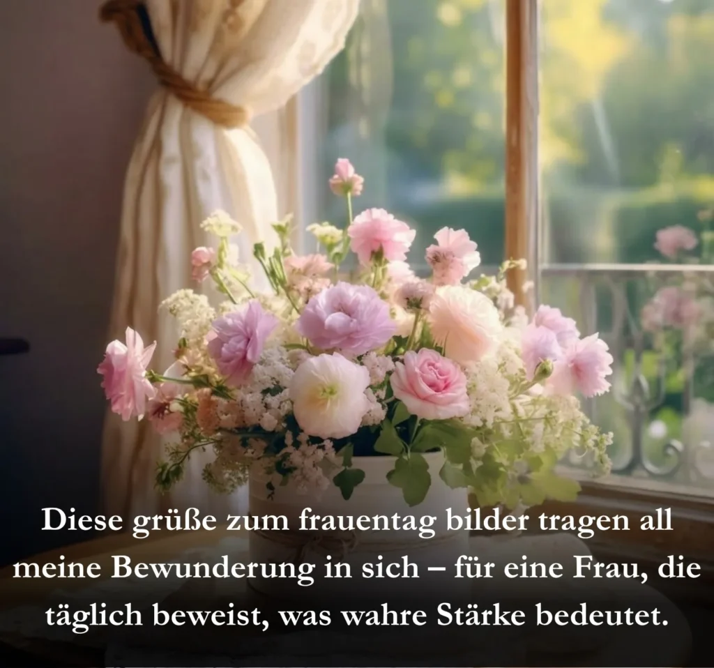 Diese grüße zum frauentag bilder tragen all meine Bewunderung in sich – für eine Frau, die täglich beweist, was wahre Stärke bedeutet.
