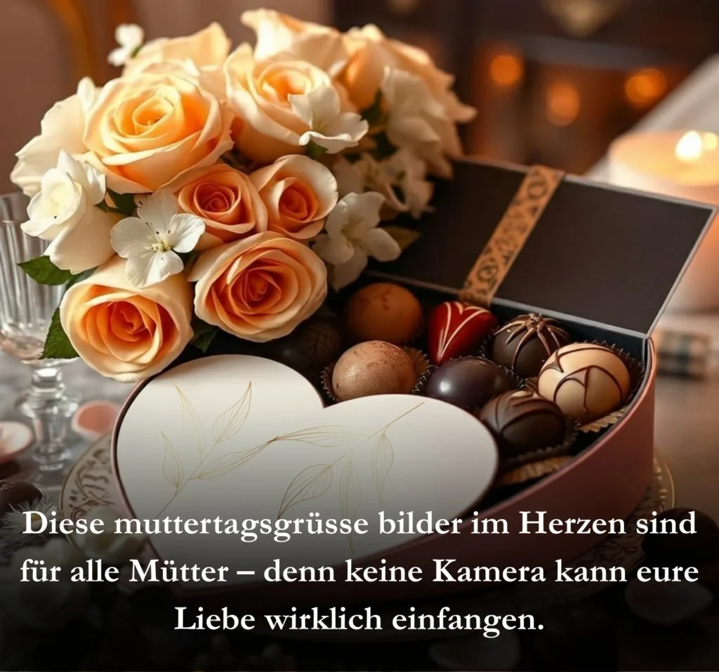 Diese muttertagsgrüsse bilder im Herzen sind für alle Mütter – denn keine Kamera kann eure Liebe wirklich einfangen.