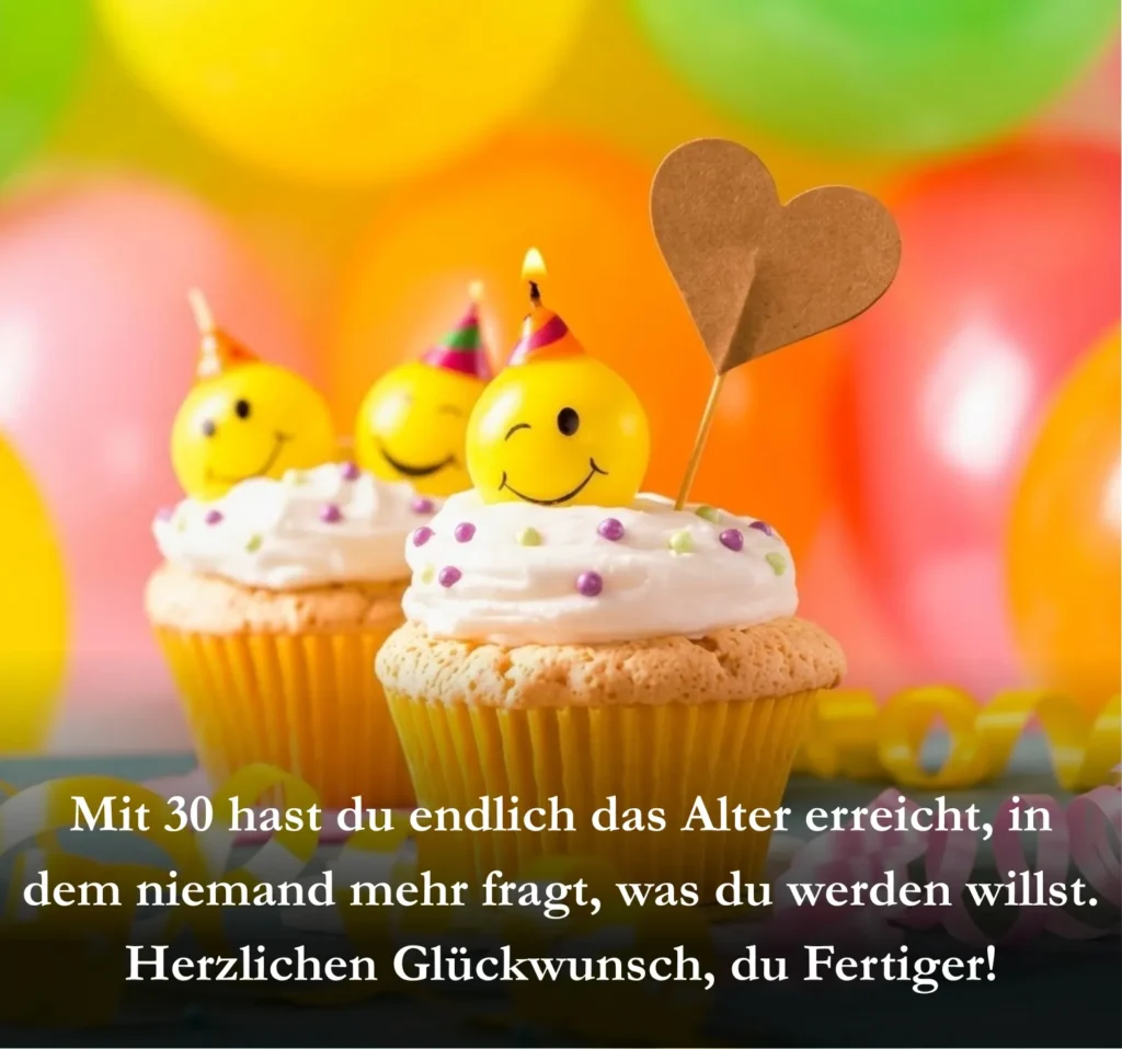 Mit 30 hast du endlich das Alter erreicht, in dem niemand mehr fragt, was du werden willst. Herzlichen Glückwunsch, du Fertiger!