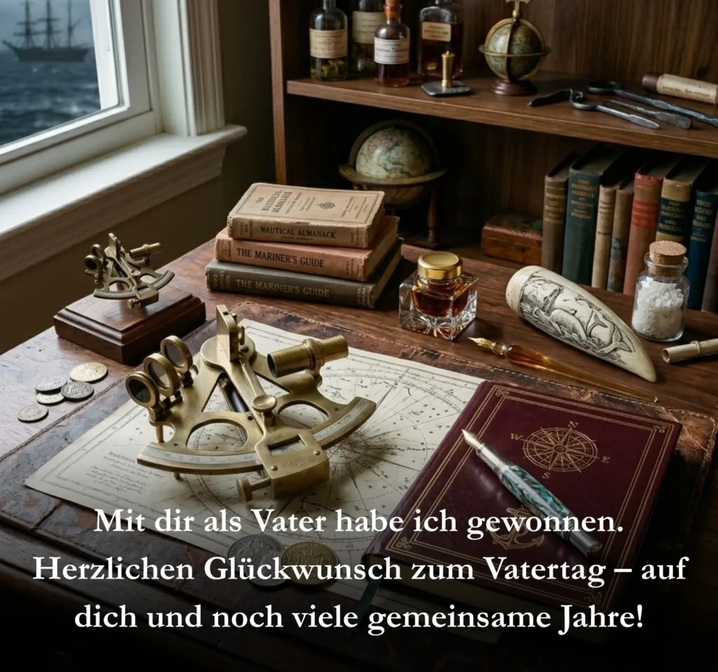 Mit dir als Vater habe ich gewonnen. Herzlichen Glückwunsch zum Vatertag – auf dich und noch viele gemeinsame Jahre!