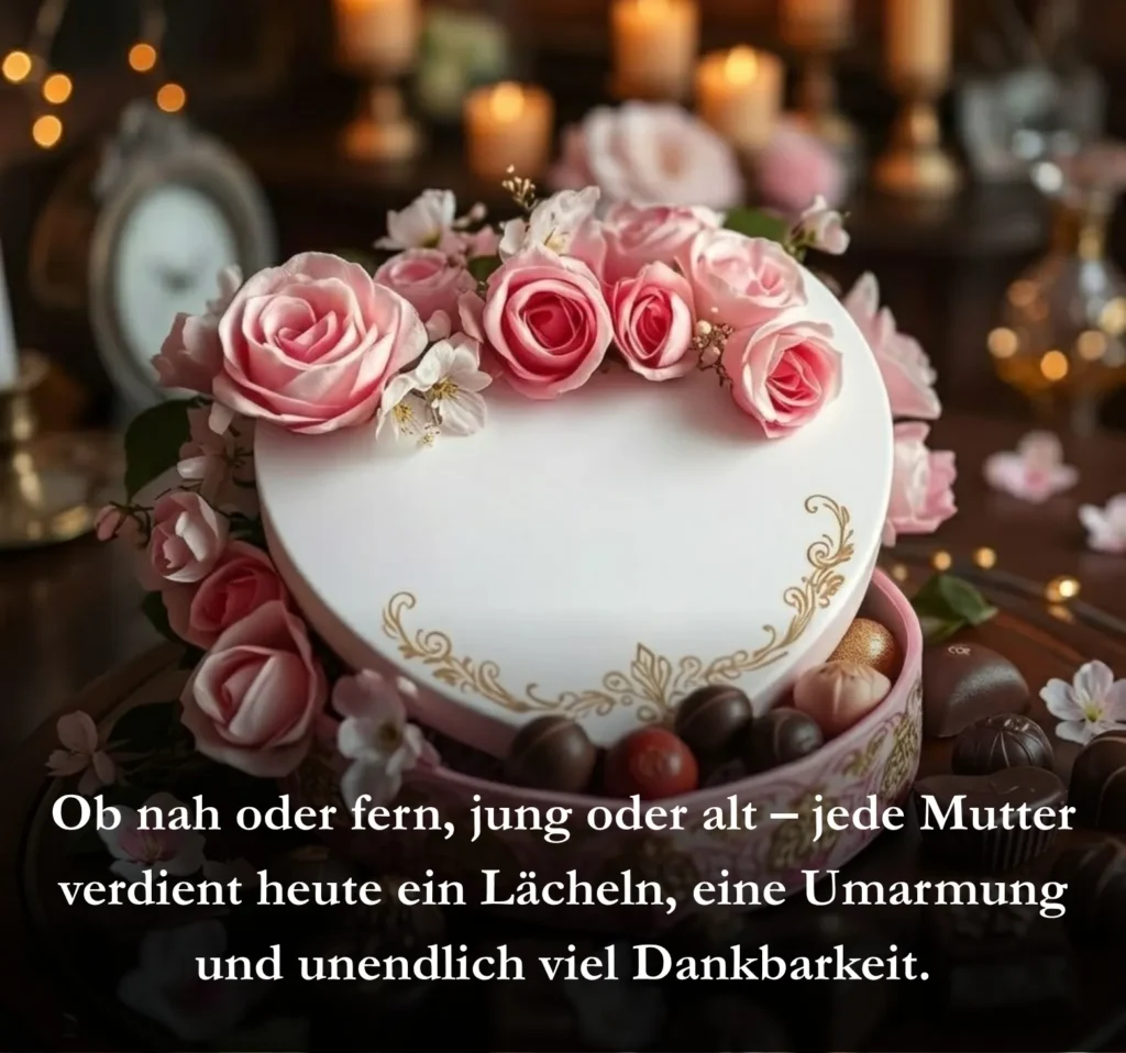 Ob nah oder fern, jung oder alt – jede Mutter verdient heute ein Lächeln, eine Umarmung und unendlich viel Dankbarkeit.